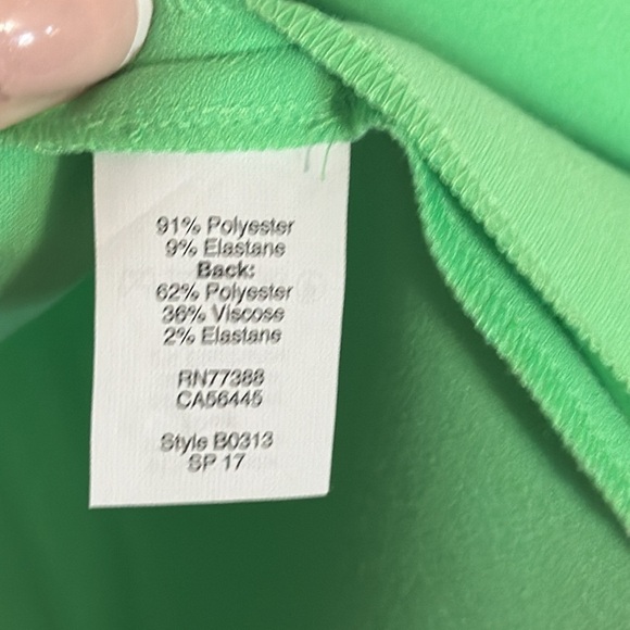 J. Crew Green Scalloped Dress - Picture 6 of 6